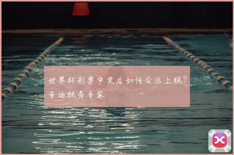 世界杯彩票中奖后如何合法上税?专访税务专家