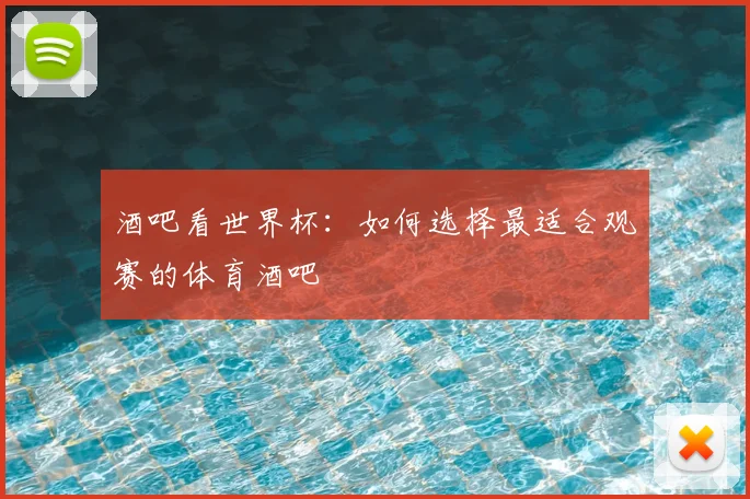 酒吧看世界杯:如何选择最适合观赛的体育酒吧