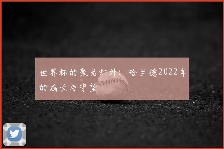 世界杯的聚光灯外:哈兰德2022年的成长与守望